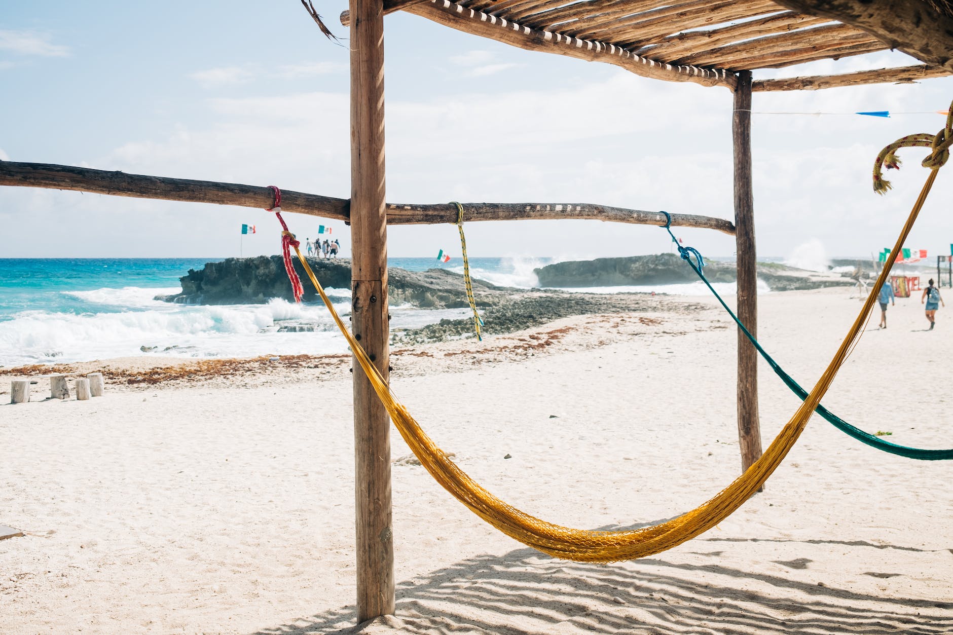 hammocks on beach mexico utazas