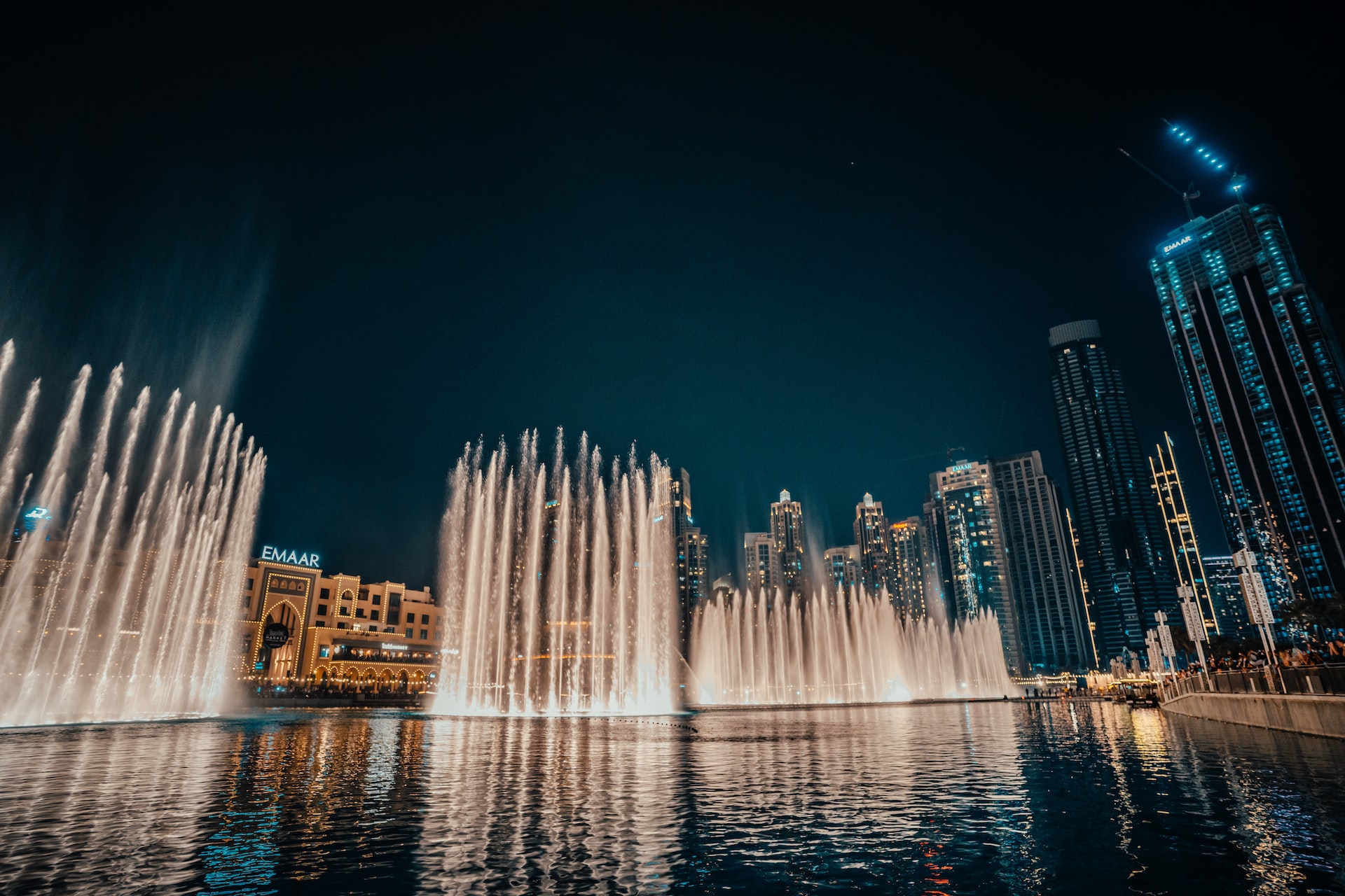 Dubai Fountain szökőkút-show